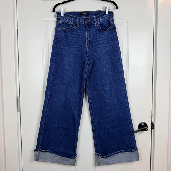 Just Black Denim - JBD. Wide leg cuffed jeans size 30